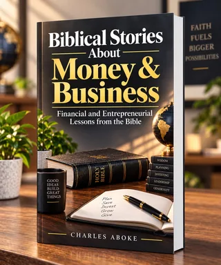 Biblical Stories About Money and Business: Financial and Entrepreneurial Lessons from the Bible book cover by Charles Aboke